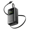 Sharge HyperTower 45 Power Bank ( 45W, 10K,Built-in Cable)