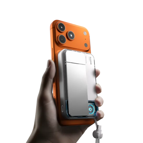 SHARGE ICEMAG 3 Power Bank(35W, 10K, Qi2.2 25W, Built-in Cable)