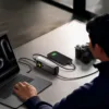 Sharge HyperTower 165 Laptop Power Bank(165W, 20K, Built-in Cable)