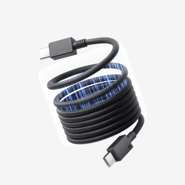 Sharge MagLoop C to C Cable(240W,3.28ft,Magnetic Cable)