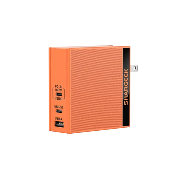 SHARGE 140W PD 3.1 Charger (140W, 3 Ports)