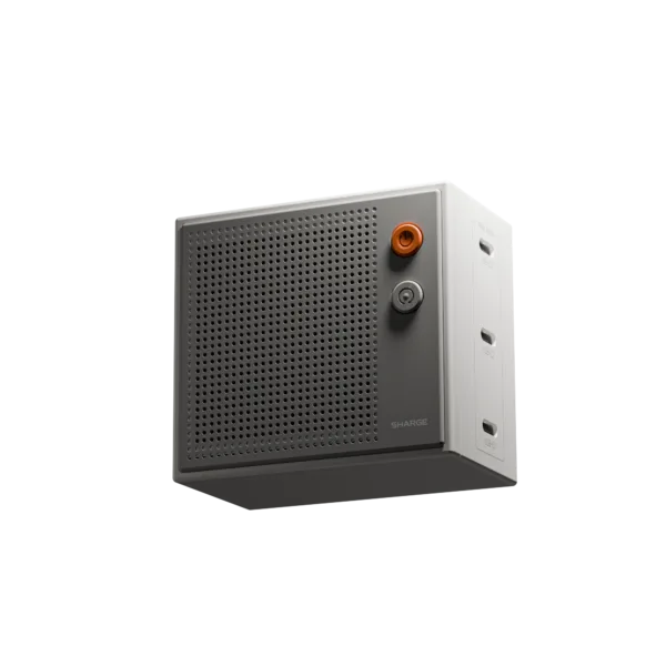 SHARGE Pixel 100 / 140 GaN Charger (67/100/140W, 3 Ports,Dot-Matrix Display)