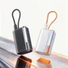SHARGE Flow 3 Power Bank (45W, 10K, Built-in Cable)