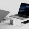 SHARGE Pixel 100 / 140 GaN Charger (67/100/140W, 3 Ports,Dot-Matrix Display)