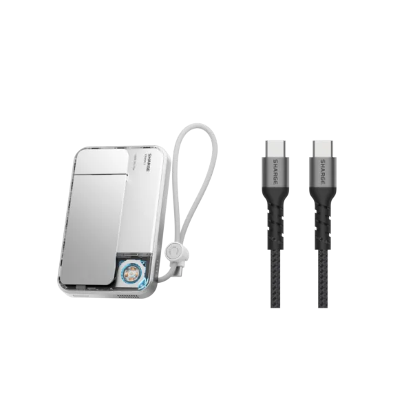SHARGE ICEMAG 3 Power Bank(35W, 10K, Qi2.2 25W, Built-in Cable)