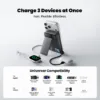 SHARGE ICEMAG 3 Power Bank(35W, 10K, Qi2.2 25W, Built-in Cable)
