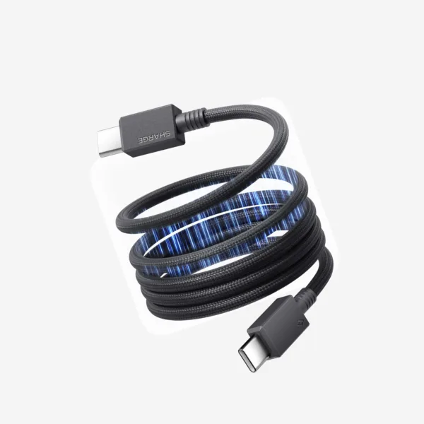 Sharge MagLoop C to C Cable(240W,3.28ft,Magnetic Cable)