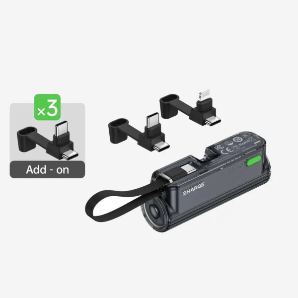 SHARGE Flow Mini 2 Power Bank (22.5W, 5K,Pocket-Size)