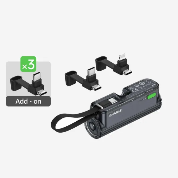 SHARGE Flow Mini 2 Power Bank (22.5W, 5K,Pocket-Size)