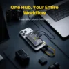 SHARGE Disk Pro 2 (6-in-1 Hub，Swappable SSD，Active Cooling Fan)