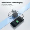 Sharge Flow 2 Power Bank(22.5W, 10K,Built-in Cable)