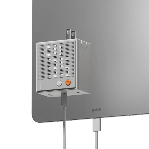SHARGE Pixel 100 / 140 GaN Charger (67/100/140W, 3 Ports,Dot-Matrix Display)