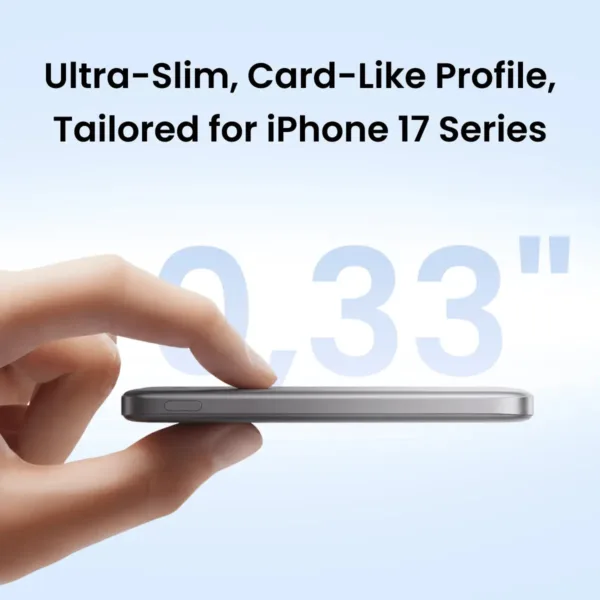 Sharge AeroMag Air Power Bank (5K,20W,0.33" Ultra-thin)