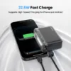 Sharge Flow 2 Power Bank(22.5W, 10K,Built-in Cable)