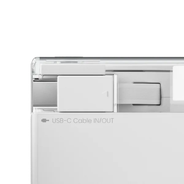 SHARGE Discho Hybrid Power Bank (30W, 10K, Dot-Matrix Display, 3-in-1)
