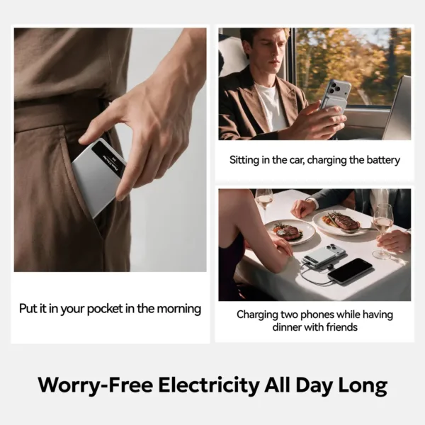 SHARGE VisionMag Power Bank (5K.20W.  Smart Device Recognition)