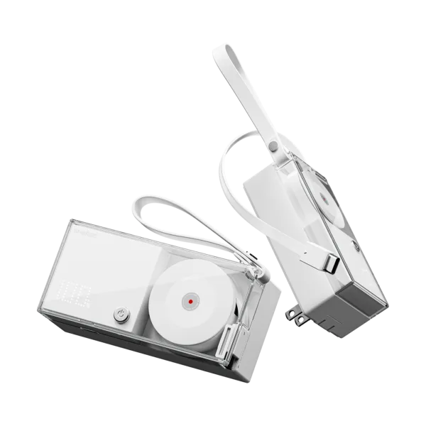 SHARGE Discho Hybrid Power Bank (30W, 10K, Dot-Matrix Display, 3-in-1)