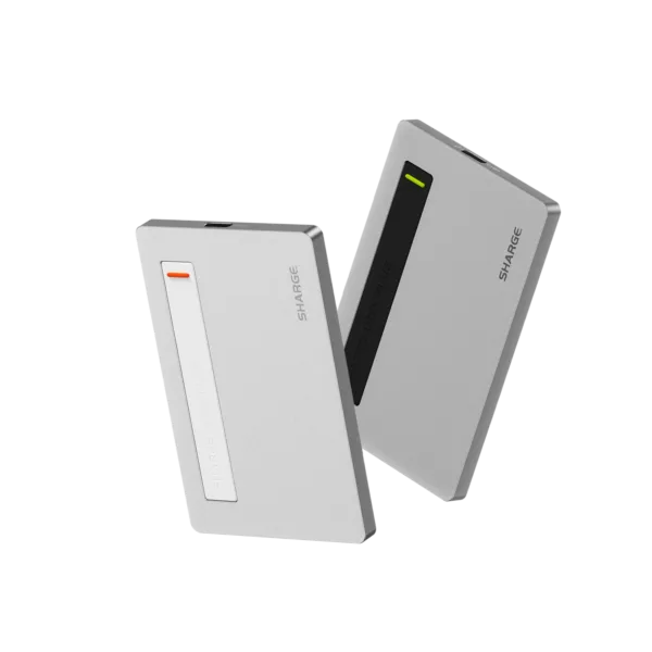 SHARGE Disk Plus (0.24"thin, 10Gbps, 4TB, Built-in USB-C Cable)
