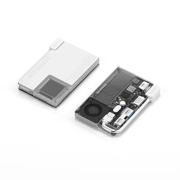 SHARGE Disk Pro( 5-in-1, 10Gbps, Up to 4TB,Active Cooling)