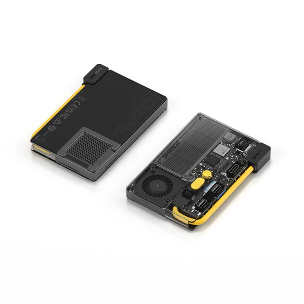 SHARGE Disk Pro( 5-in-1, 10Gbps, Up to 4TB,Active Cooling)