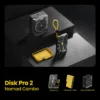 SHARGE Disk Pro 2 (6-in-1 Hub，Swappable SSD，Active Cooling Fan)