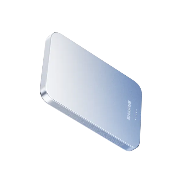 SHARGE AeroMag 5k/10k Power Bank( 20W, 5K/10K,Qi2 15W, 0.33" Ultra-thin)