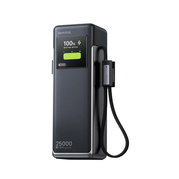 SHARGE HyperTower 170 Power Bank(4-in-1, 170W, 25K)