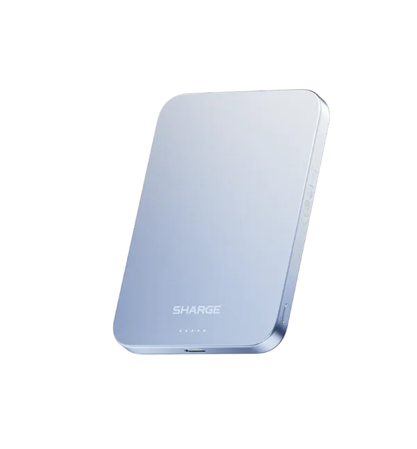 SHARGE AeroMag 5k/10k Power Bank( 20W, 5K/10K,Qi2 15W, 0.33" Ultra-thin)