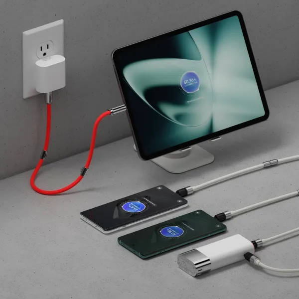 SHARGE Pouch Power Bank ( 55W, 10K,3-in-1 )
