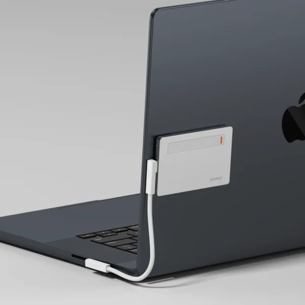SHARGE Disk Plus (0.24"thin, 10Gbps, 4TB, Built-in USB-C Cable)