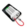 SHARGE Pouch Mini Power Bank (30W, 10K,Built-in Cable)
