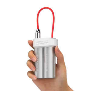 SHARGE Pouch Mini Power Bank (30W, 10K,Built-in Cable)