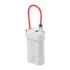 SHARGE Pouch Mini Power Bank (30W, 10K,Built-in Cable)