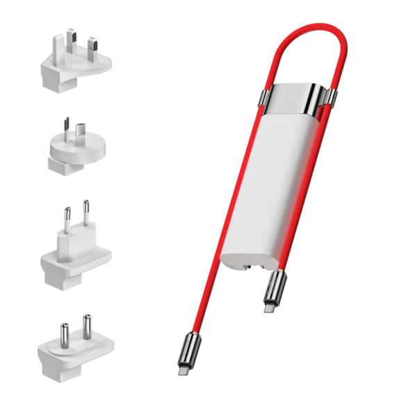 SHARGE Pouch Power Bank ( 55W, 10K,3-in-1 )