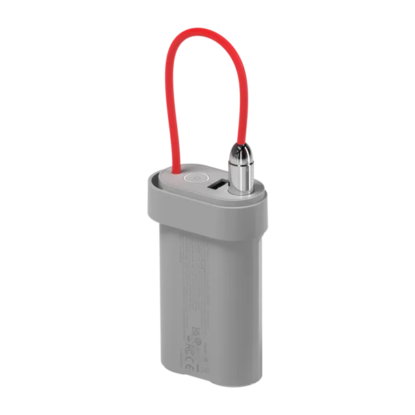 SHARGE Pouch Mini Power Bank (30W, 10K,Built-in Cable)