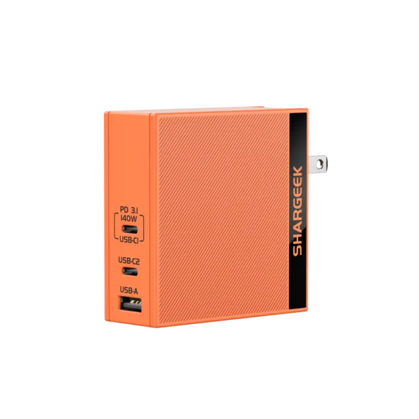 SHARGE 140W PD 3.1 Charger (140W, 3 Ports)