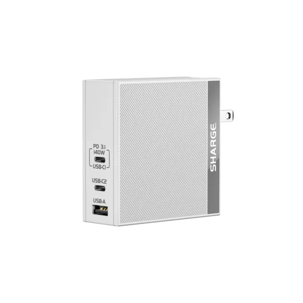 SHARGE 140W PD 3.1 Charger (140W, 3 Ports)