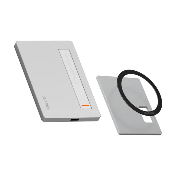 SHARGE Disk Plus (0.24"thin, 10Gbps, 4TB, Built-in USB-C Cable)