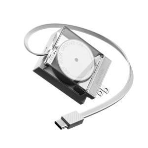 SHARGE Retractable 65 Charger ( 65W,2 Ports,Built-in Retractable Cable)
